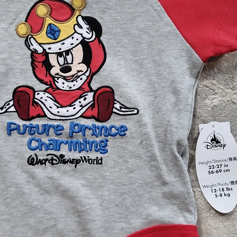 Disney Red and Gray Kids One Piece - Picture 2 of 2